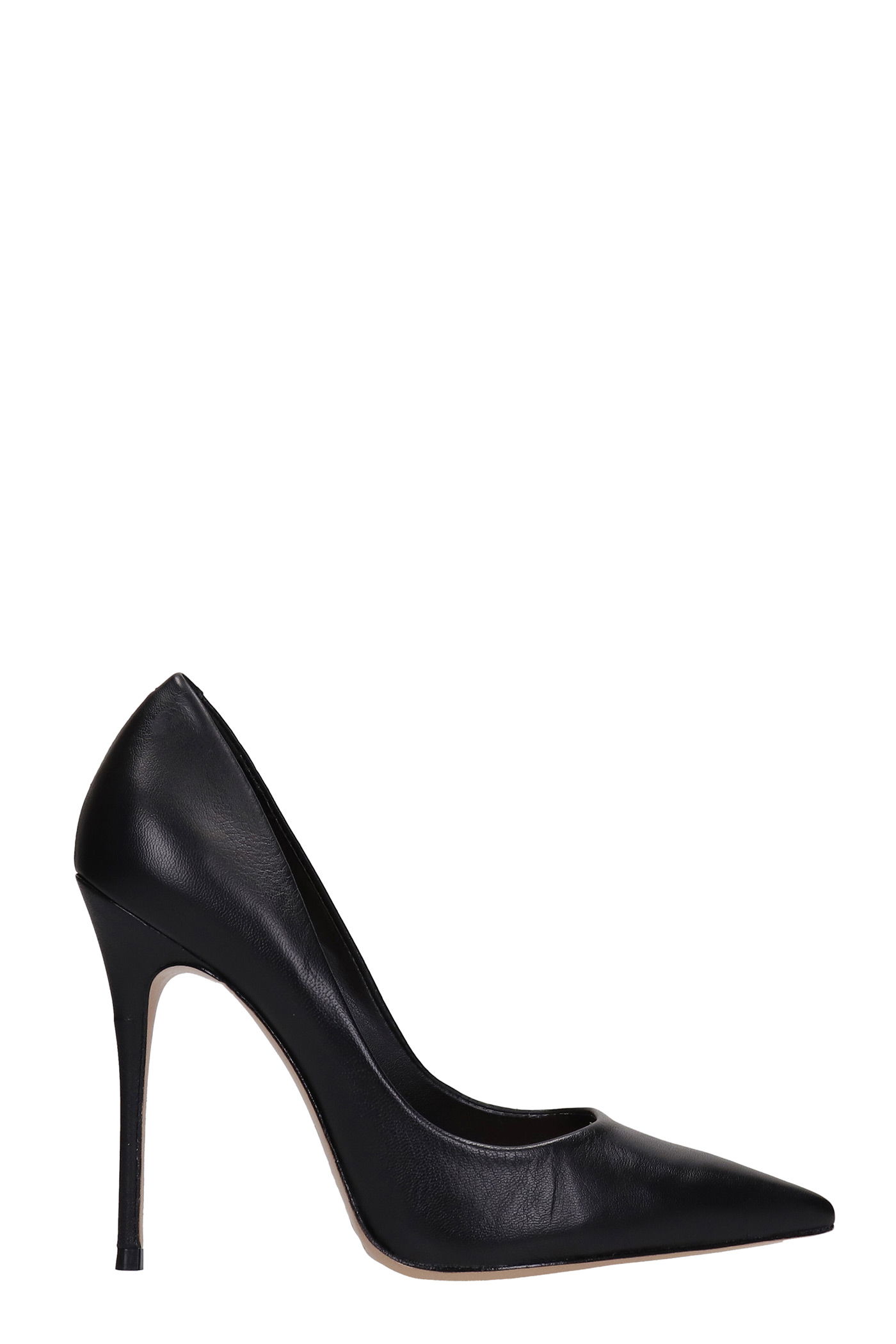 Decollete in Pelle Nera Decollete in Pelle Nera
